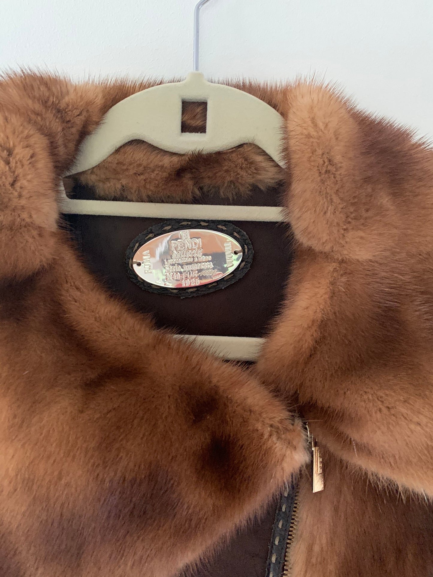 Fendi Collection Mink Fur/Leather