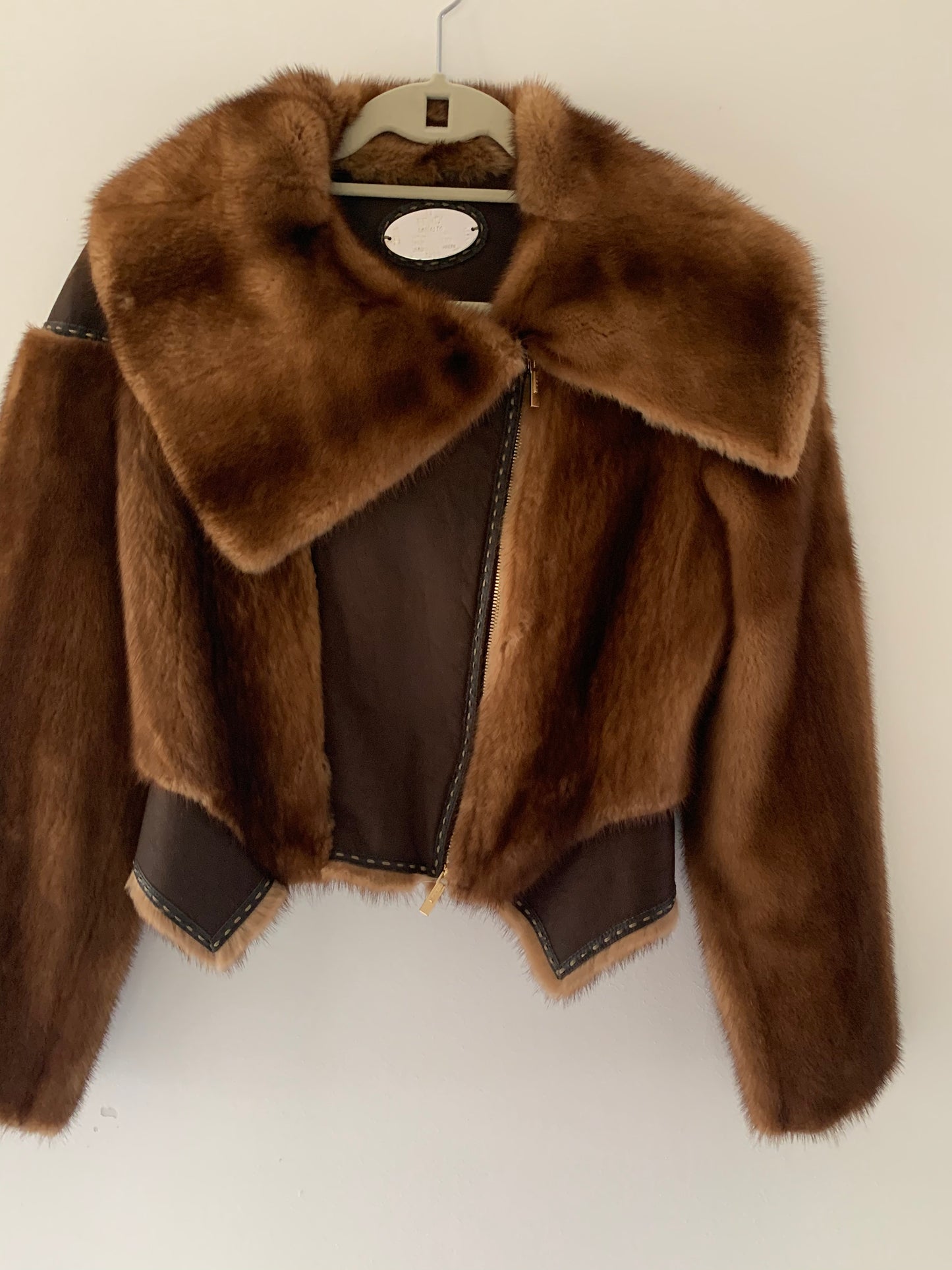 Fendi Collection Mink Fur/Leather