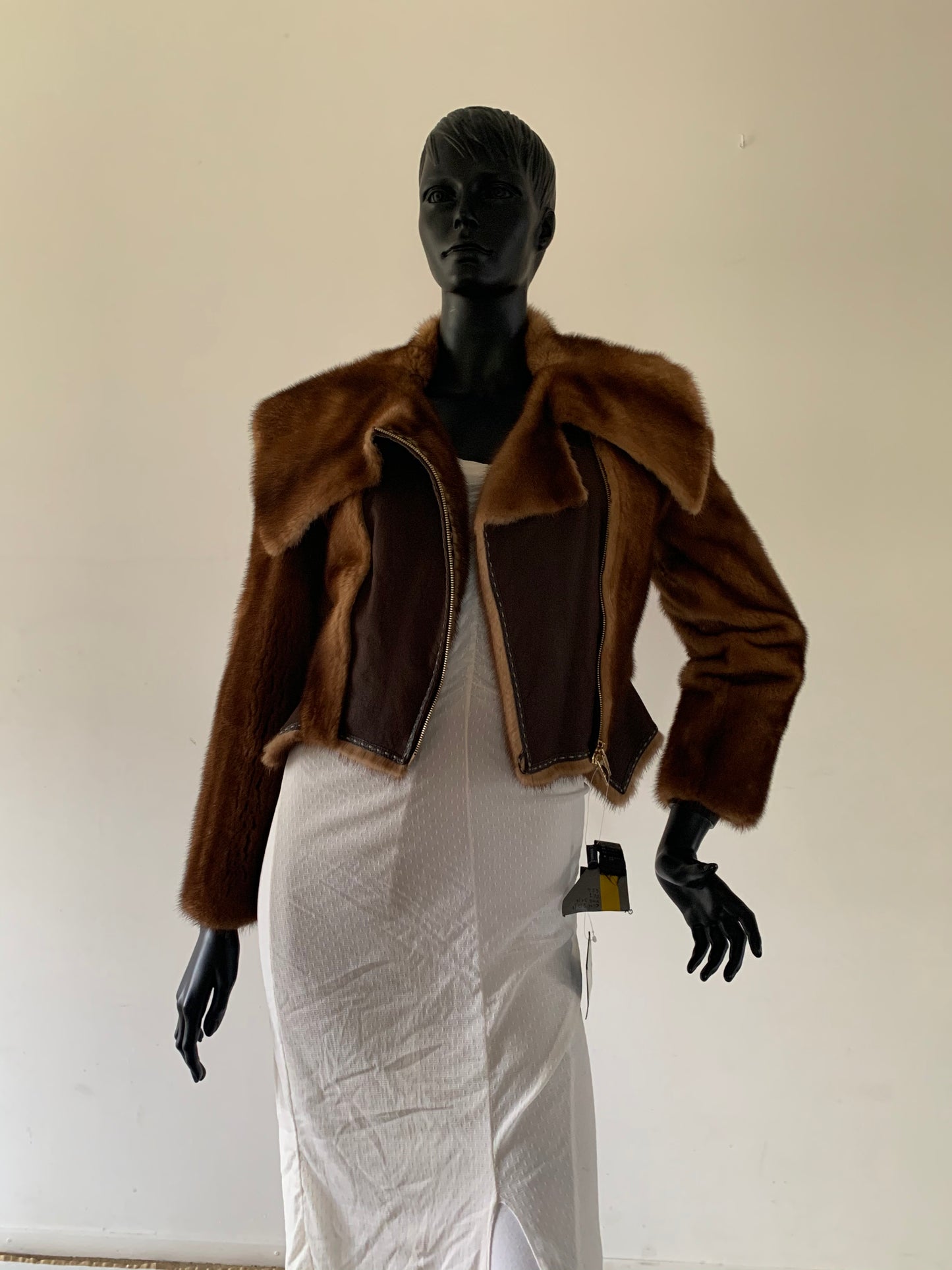 Fendi Collection Mink Fur/Leather