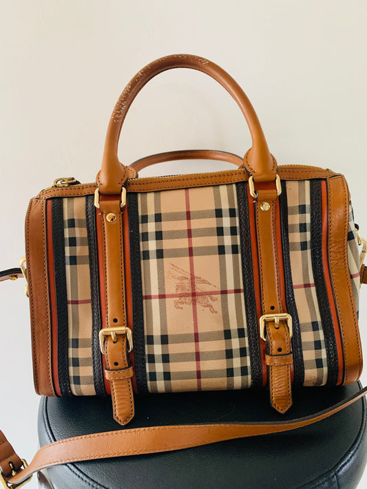 Big Brown BurBerry Bag