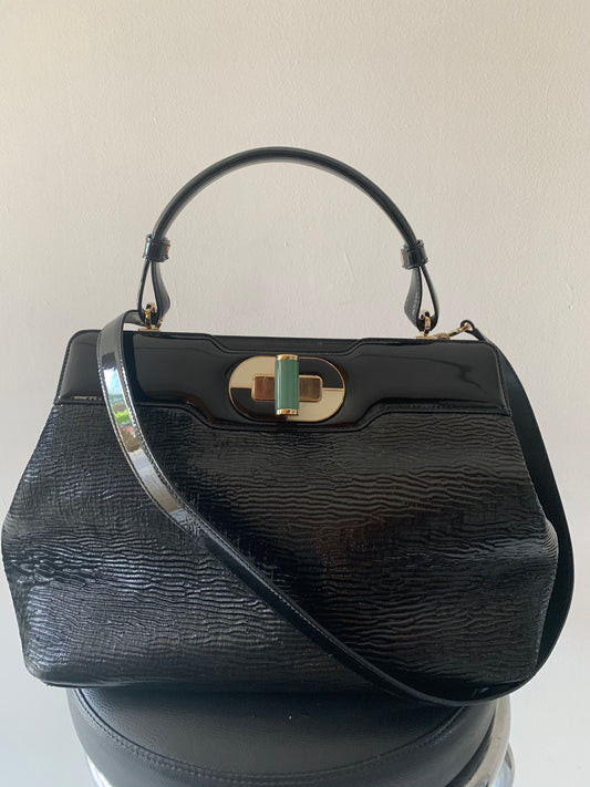 Bvigari Isabella Rossellini Black Handbag