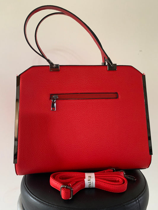 Italian Studio Pollini Red Handbag